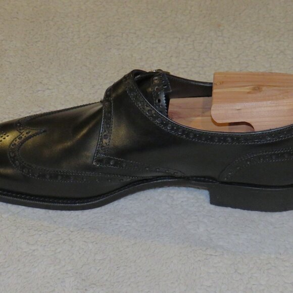 Edward Green x Leffot Hove Black Calf Leather Balmoral Monk Straps 8D NWB main image 13